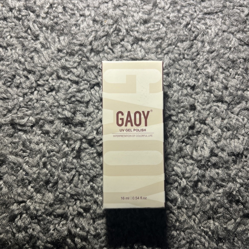 GAOY UV Gel Polish Silk White 16 ml / 0.54 fl oz Nail Polish